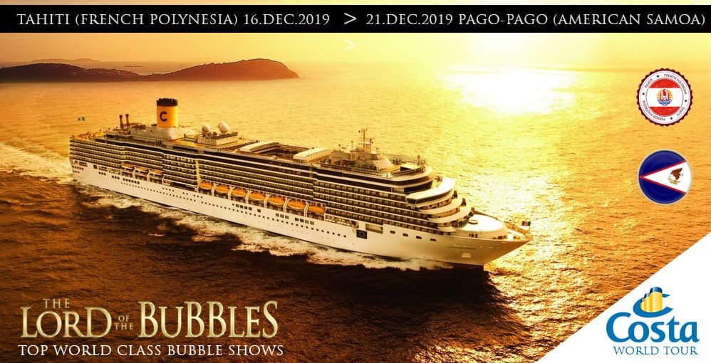 Bubbles on Cruise Ships